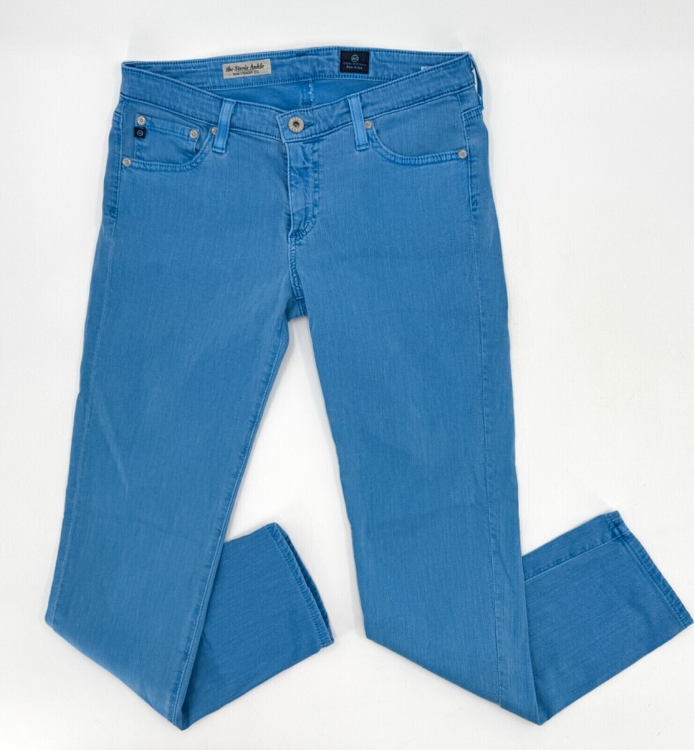 Adriano Goldschmied AG Jeans Womens 28R Low Rise The Stevie Ankle Slim Straight
